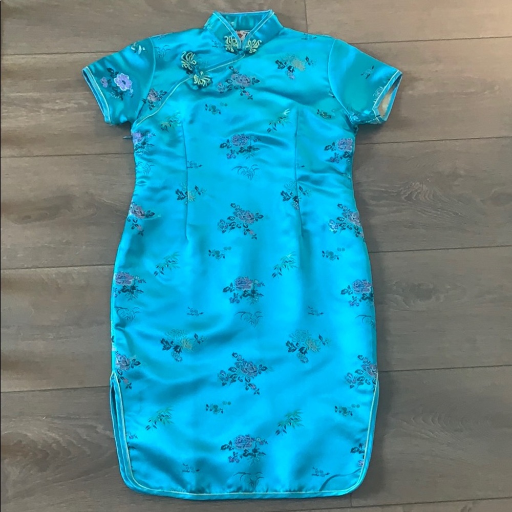 BOGO Girls Cheongsam qipao Chinese dress 10-12